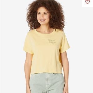 Madewell® Good Days Softfade Cotton Lakeshore Crop Tee